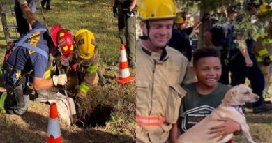 Virginia Firefighters Dog